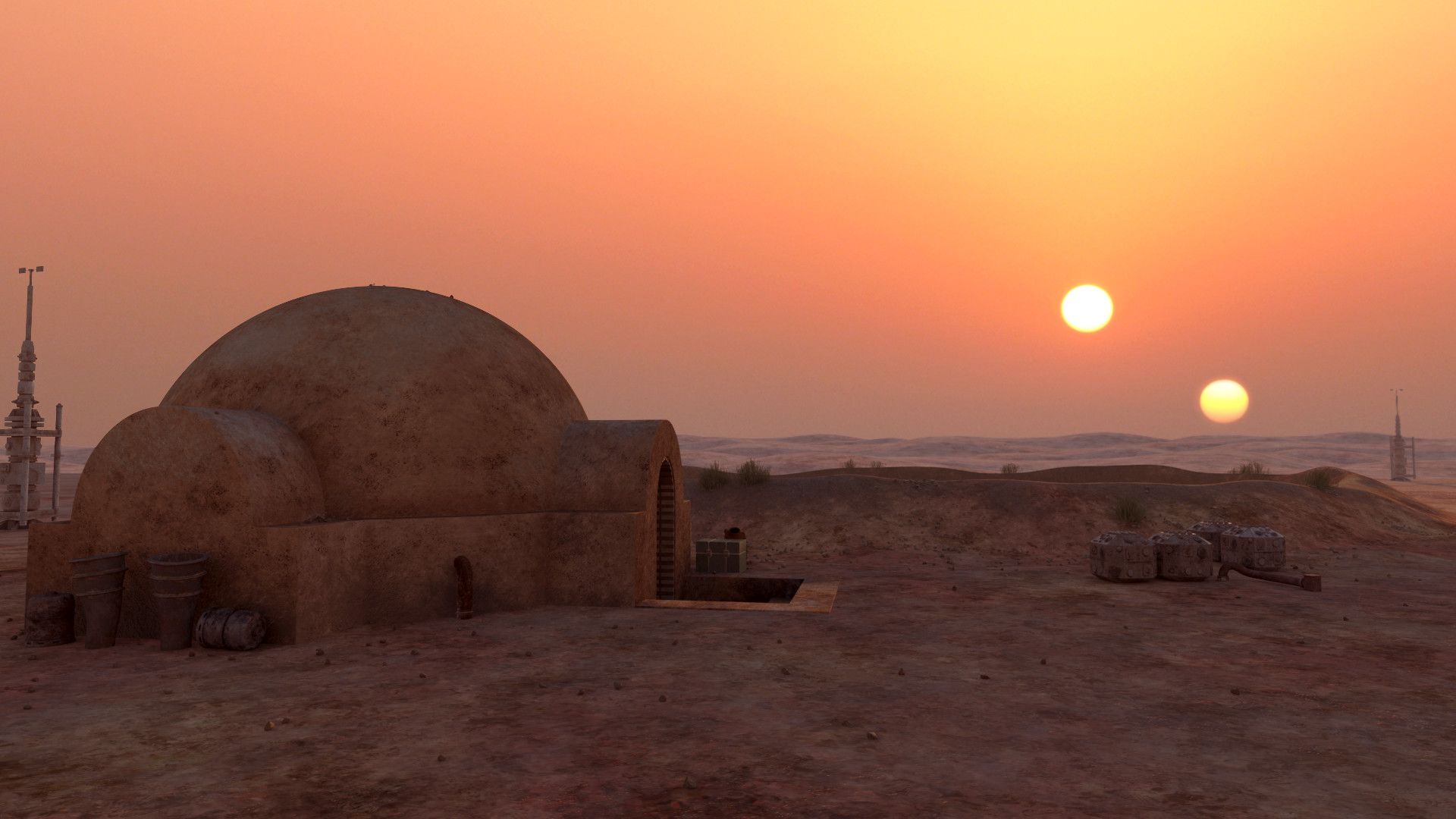 Hele Bekende Locatie Op Setbeelden Star Wars Obi Wan Kenobi