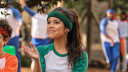 Zo klein is de actrice Jenna Ortega uit de Netflix-serie 'Wednesday'