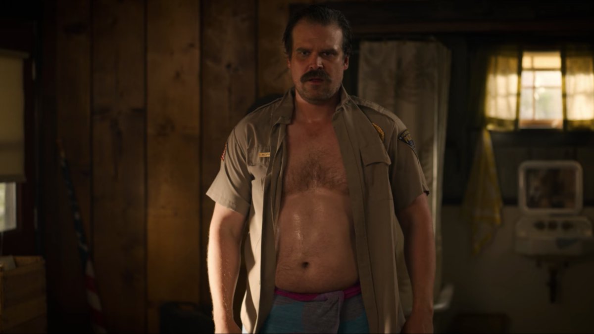 David Harbour Vond Oorspronkelijke Titel Stranger Things Beter Serietotaal 