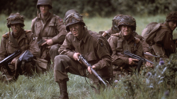 Deze indrukwekkende scène in 'Band of Brothers' kwam op een opmerkelijke manier tot stand